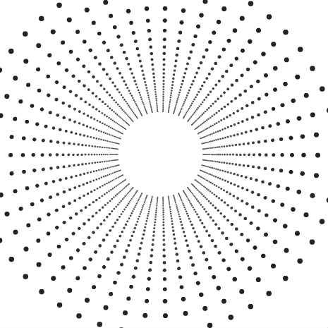 輪トンネル forked from: 点3D forked from: [1日1Wonderfl]3D再び