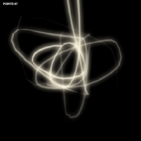 光を描いて3Dで回すエフェクト